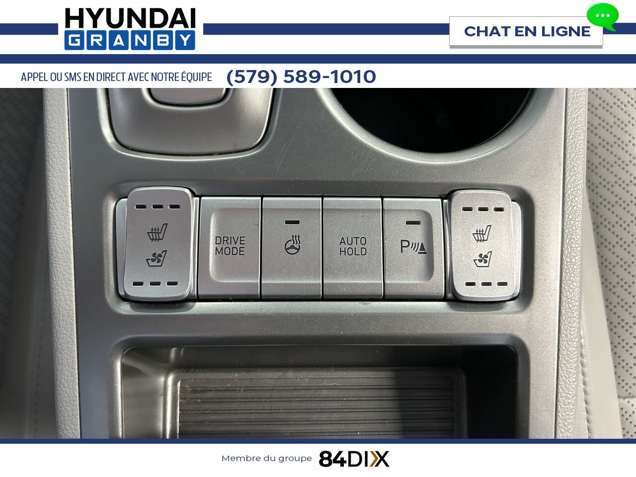 Hyundai Kona électrique 2020 Blanc Granby - photo #16