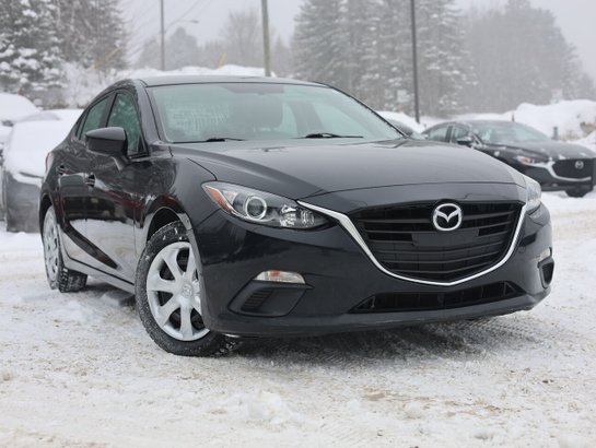 2016 Mazda Mazda3 Berline 4 portes, boîte automatique, GX, Caméra de recule, Démarreur à distance, Cruise control Black