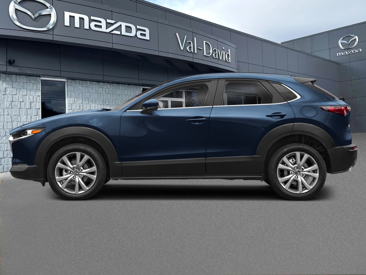 2026 Mazda CX-30 GS TI kuro Deep Crystal Blue Mica Val-David - photo #1