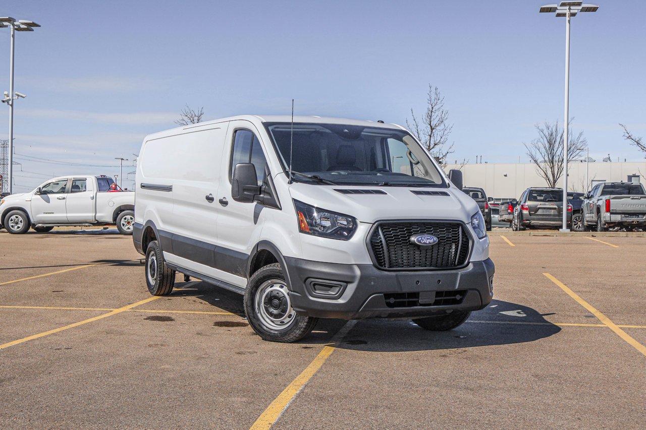 2025 Ford Transit Cargo Van T-250 148 Low Rf 9070 GVWR RWD White Sherwood Park - photo #1