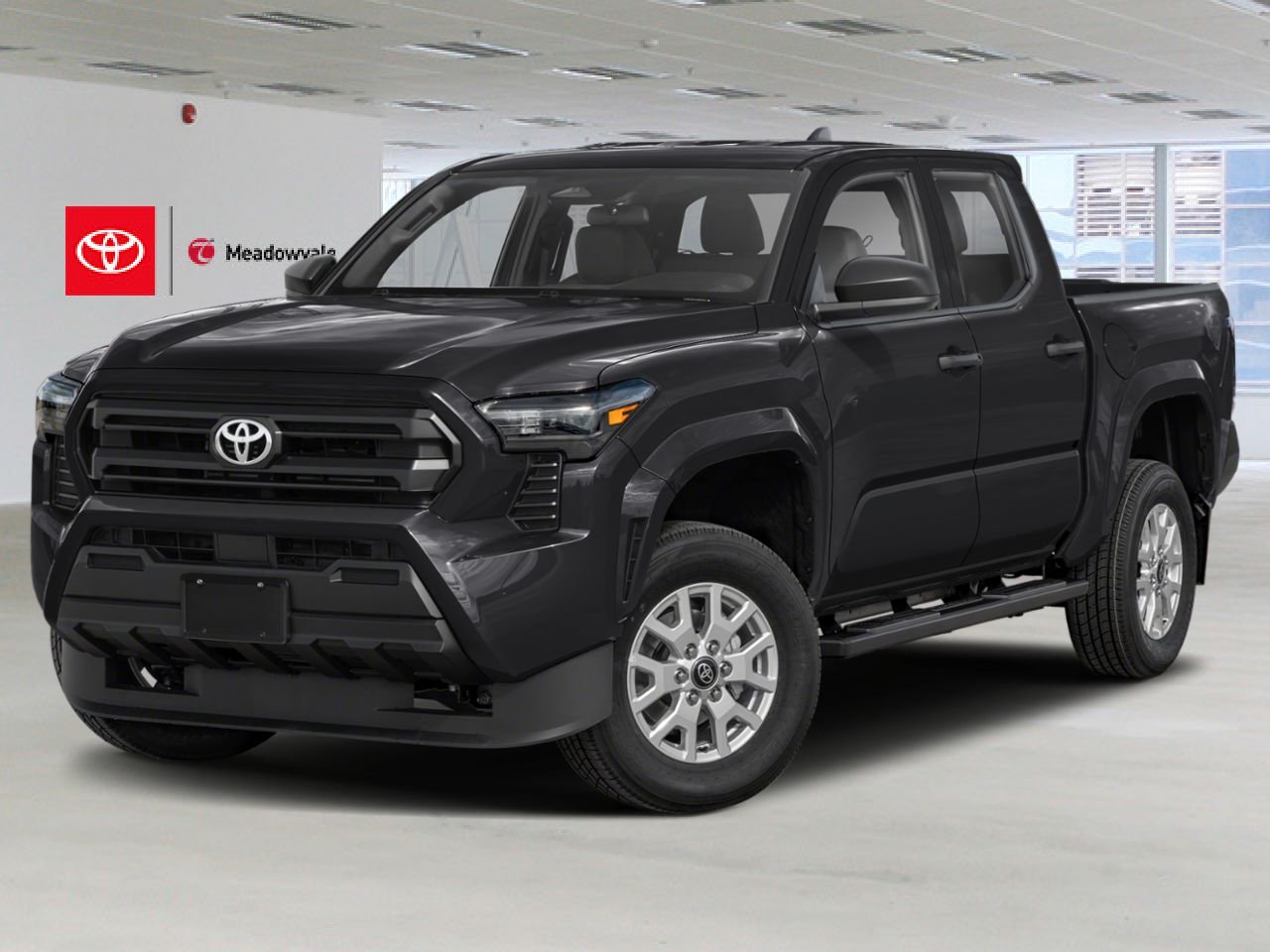 2026 TOYOTA Tacoma 14” Toyota Multimedia + Panoramic View Monitor + Trailer Backup Guide with Straight Path Assist + Softex Seats + Ventilated Front Seats + Drive Connect (3-year Trial) + Cast Aluminum Running Boards Black Mississauga - photo #0