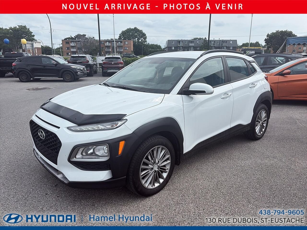 Hyundai Kona 2021 Blanc Saint-Eustache - photo #2