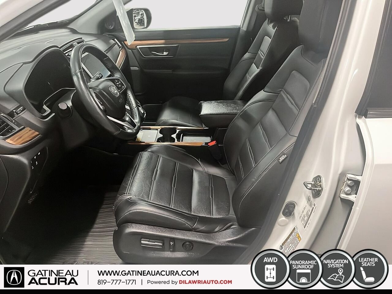 2020 Honda CR-V Touring AWD White Gatineau - photo #23