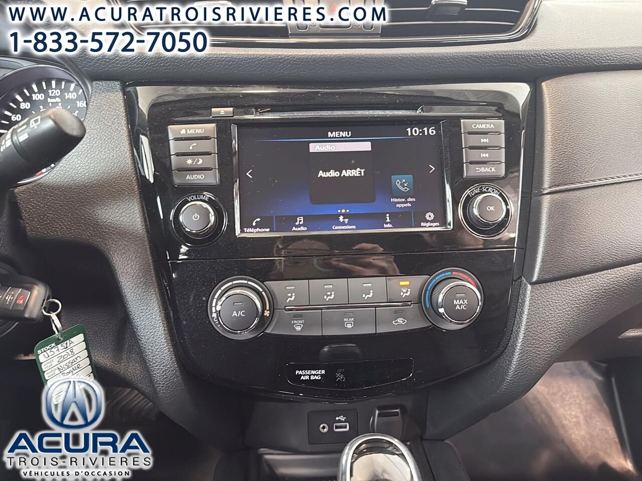 2018 Nissan Rogue Grey Trois-Rivières - photo #15