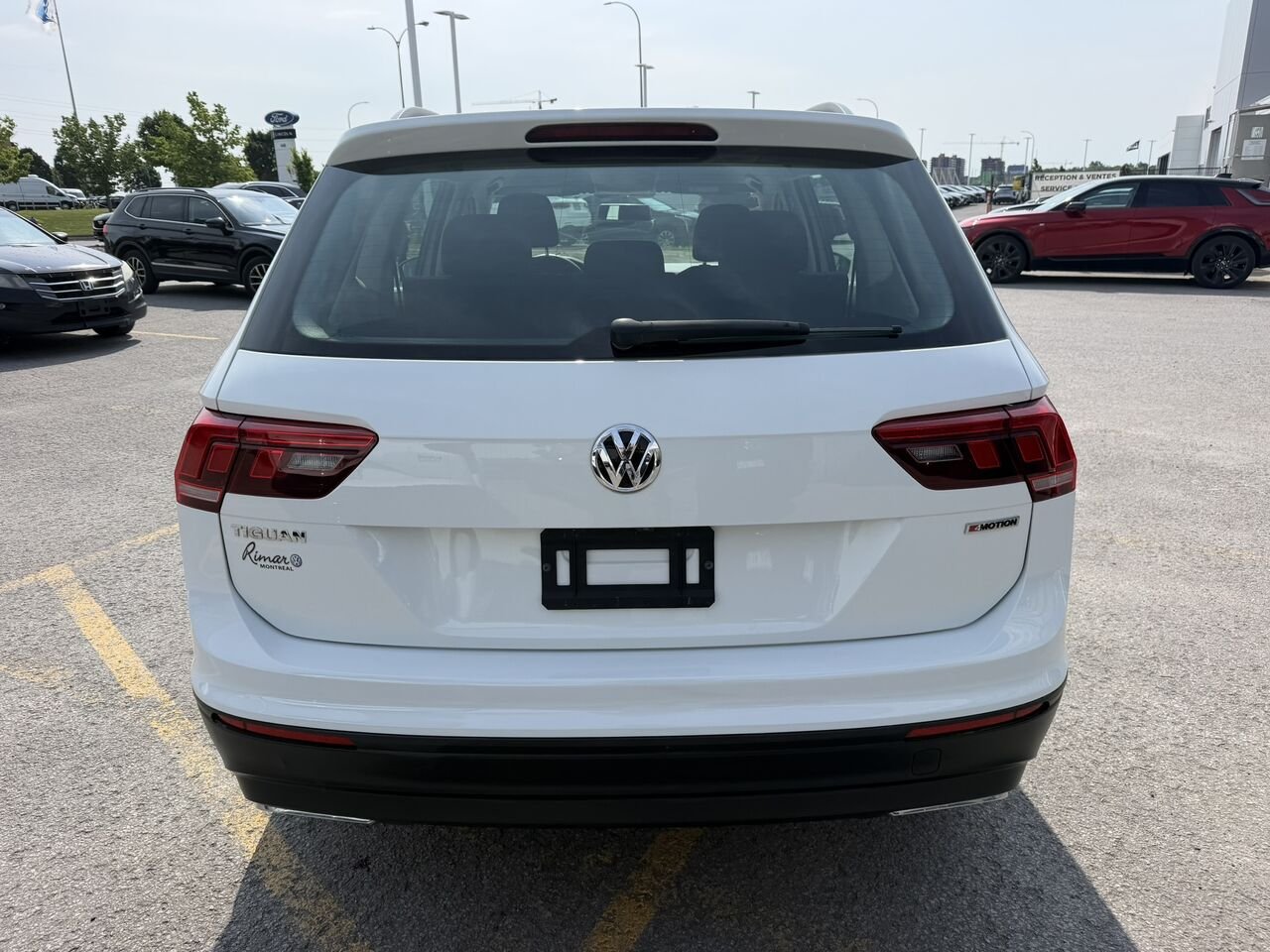 2020 Volkswagen Tiguan Trendline 4MOTION White Laval - photo #8