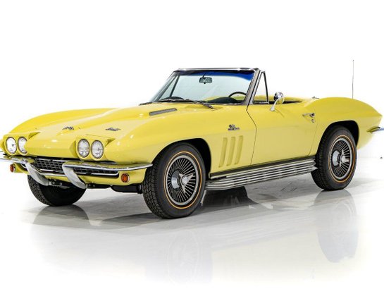 Chevrolet Corvette 1966 1966 Jaune