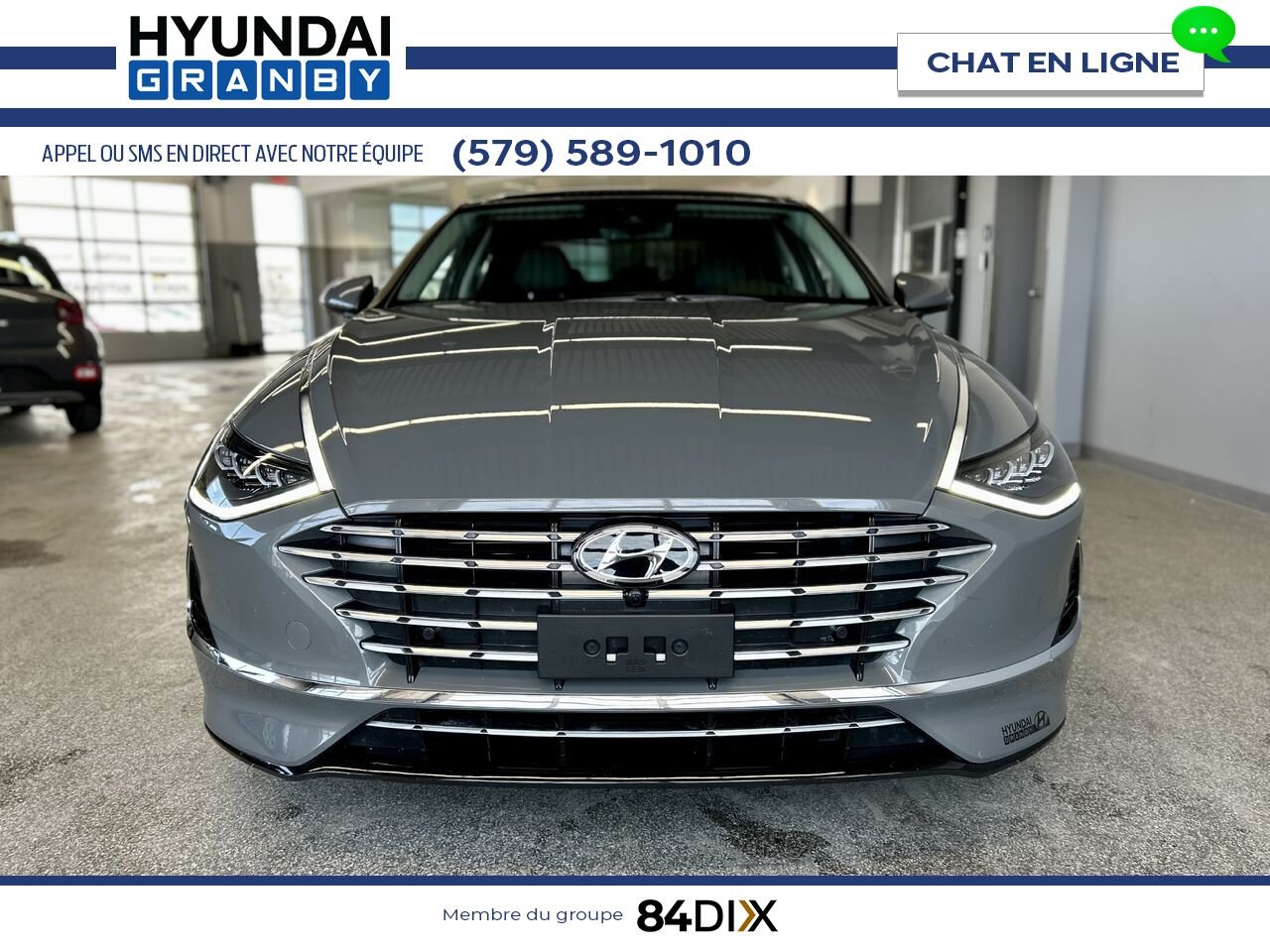 Hyundai Sonata Hybride 2023 Gris Granby - photo #2