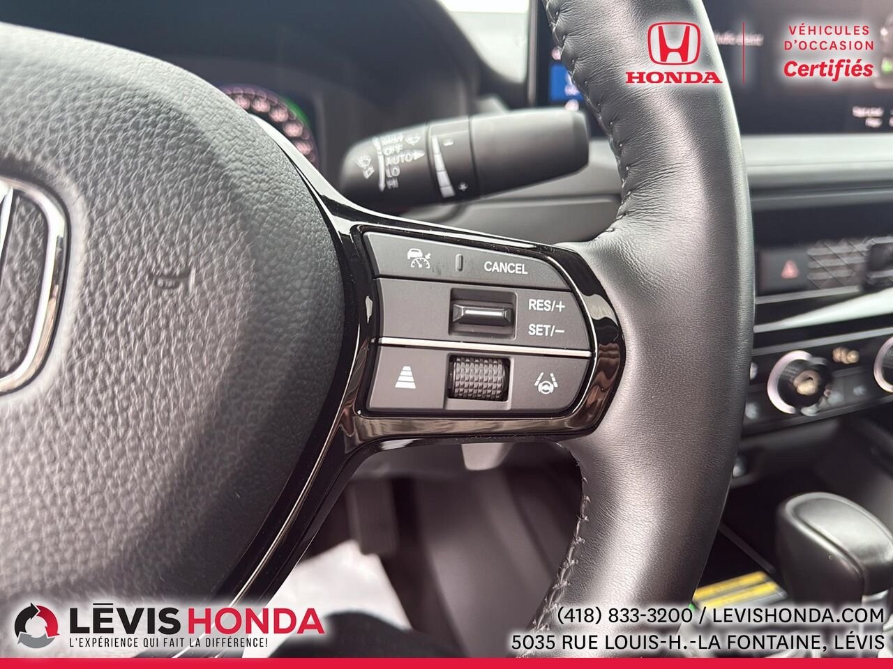 Honda Accord Hybride Touring Touring CVT 2023 Blanc Lévis - photo #22
