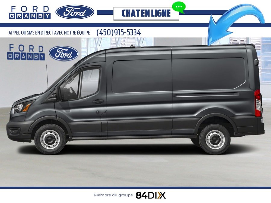 2025 Ford Transit Cargo Van Carbonized Grey Metallic