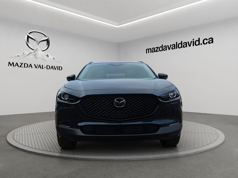 2026 Mazda CX-30 2.5 S Kuro AWD, Toit ouvrant, Sièges en similicuir, Barre de toit peintes Deep Crystal Blue Mica