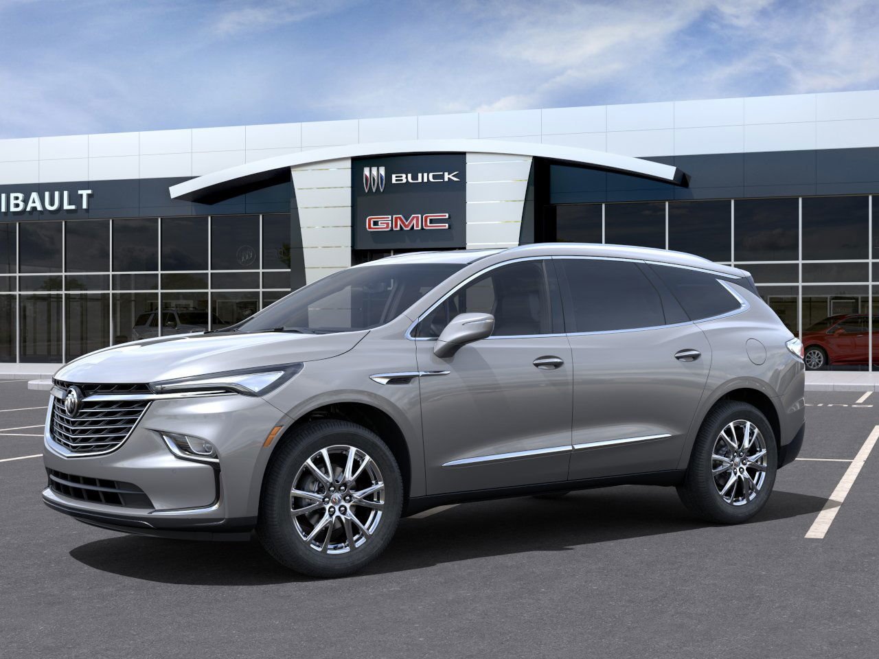 2024 Buick Enclave Essence Moonstone Grey Metallic Granby - photo #1