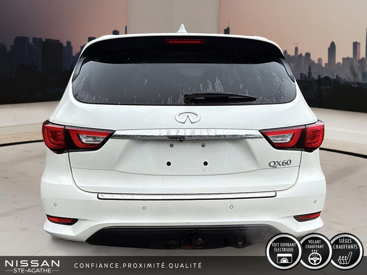 INFINITI QX60 2017 Blanc Saint-Jérôme - photo #3