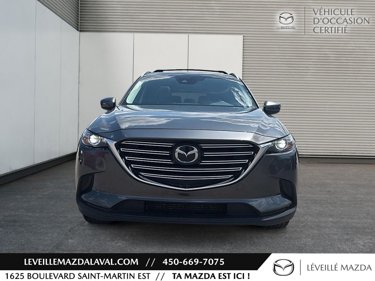 Mazda CX-9 GS TI 2023 Gris Laval - photo #1