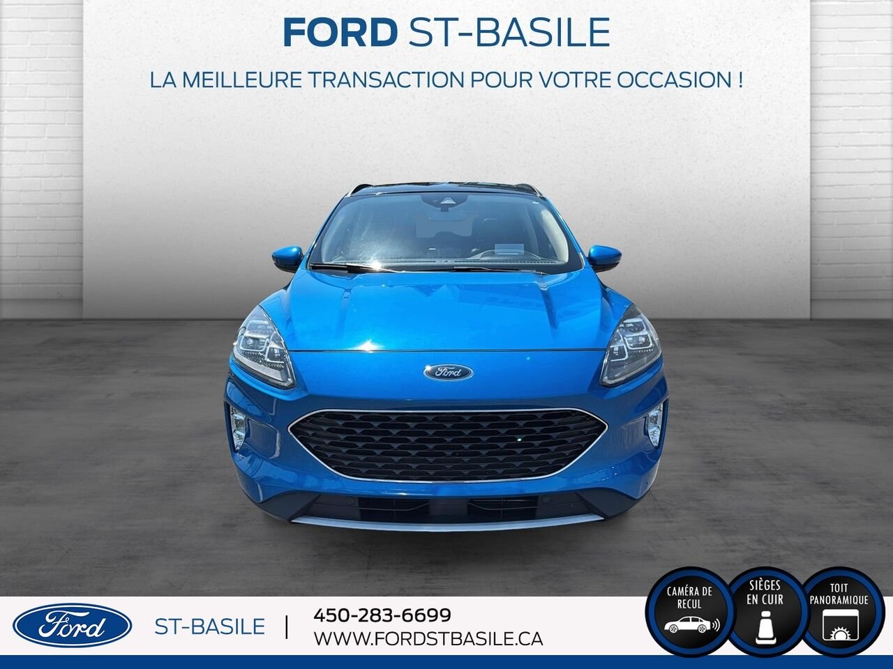 Ford Escape 2020 Bleu Saint-Basile-le-Grand - photo #10