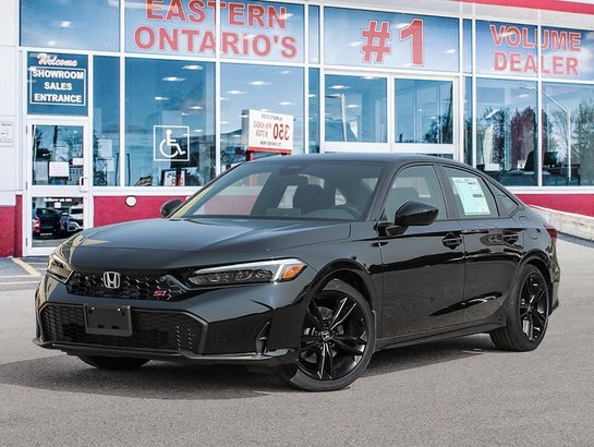 2026 Honda Civic Si Sedan 2026 Noir cristal nacré