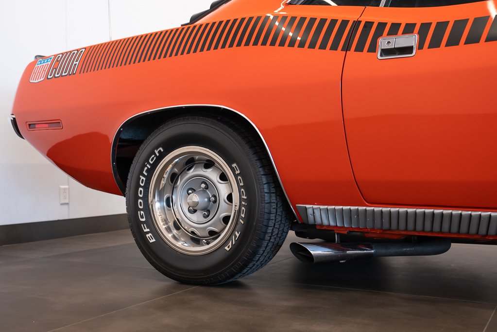 Plymouth AAR Cuda 1970 Orange Montréal - photo #71