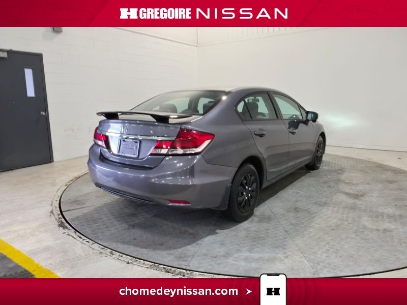 2015 Honda Civic Grey Blainville - photo #8