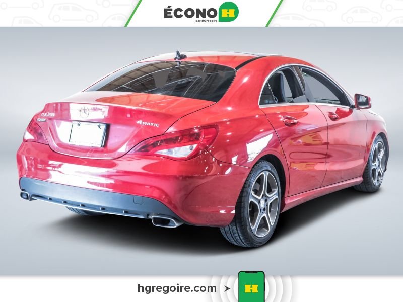 Mercedes Benz CLA 821588 | CLA 250 4 MATIC CUIR TOIT BLUETOOTH MAGS 2016 Rouge Laval - photo #7