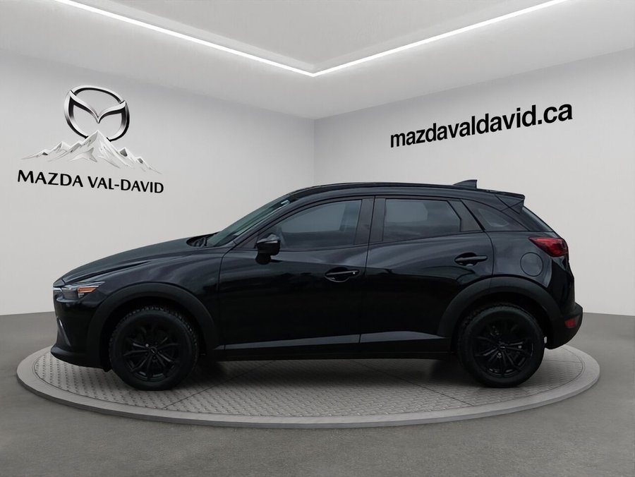 Mazda CX-3 GS TI BA, bluetooth, Volant chauffant, Paddle shift 2018 Noir