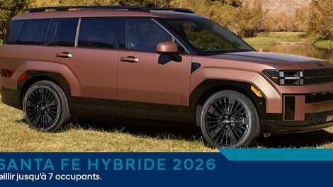 Hyundai Santa Fe Hybride 2026 à Granby : prix, performance et disponibilité chez Hyundai Granby
