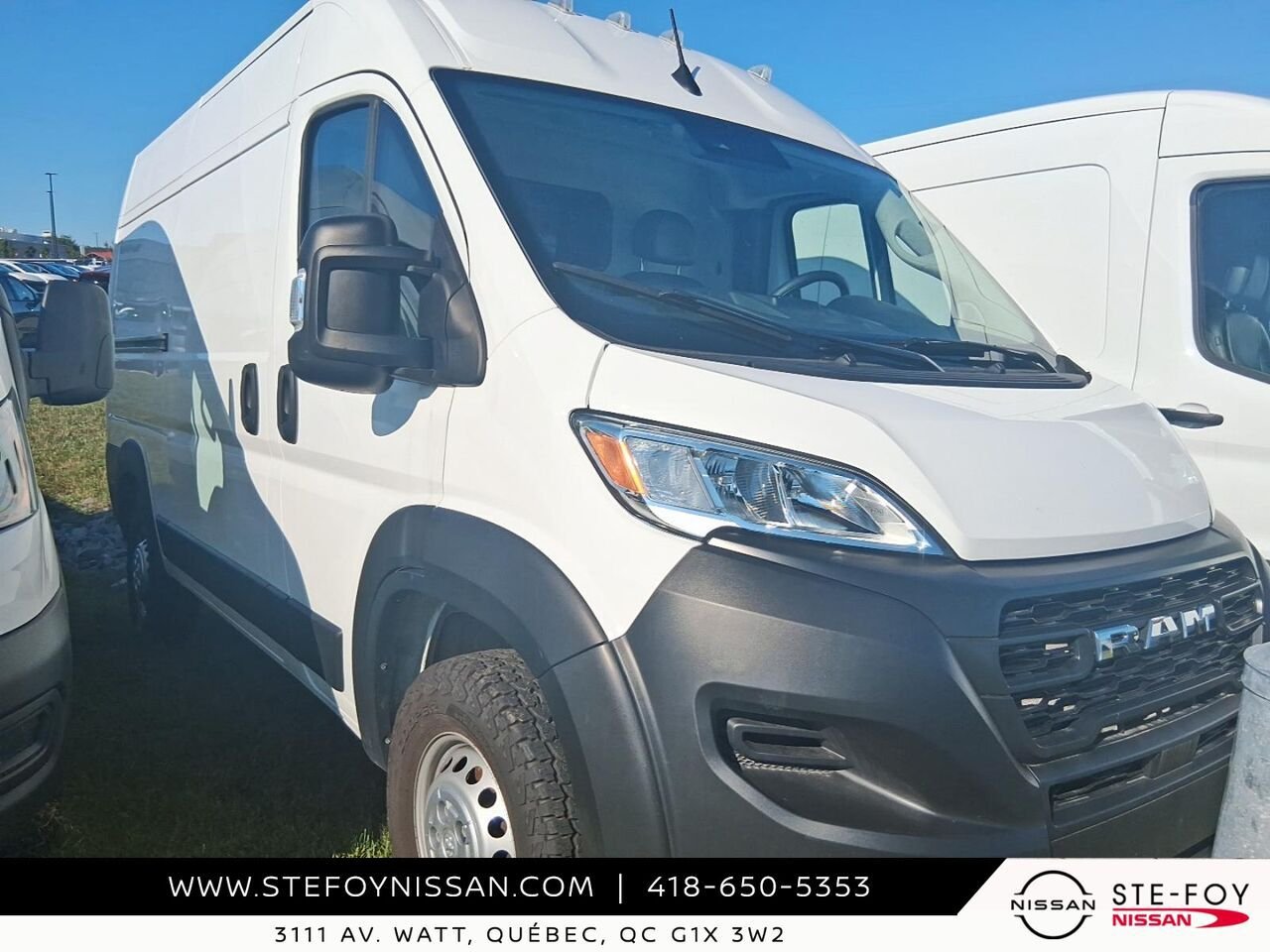 Ram ProMaster 2500 TOIT HAUT 2025 Blanc Ste-Foy - photo #1