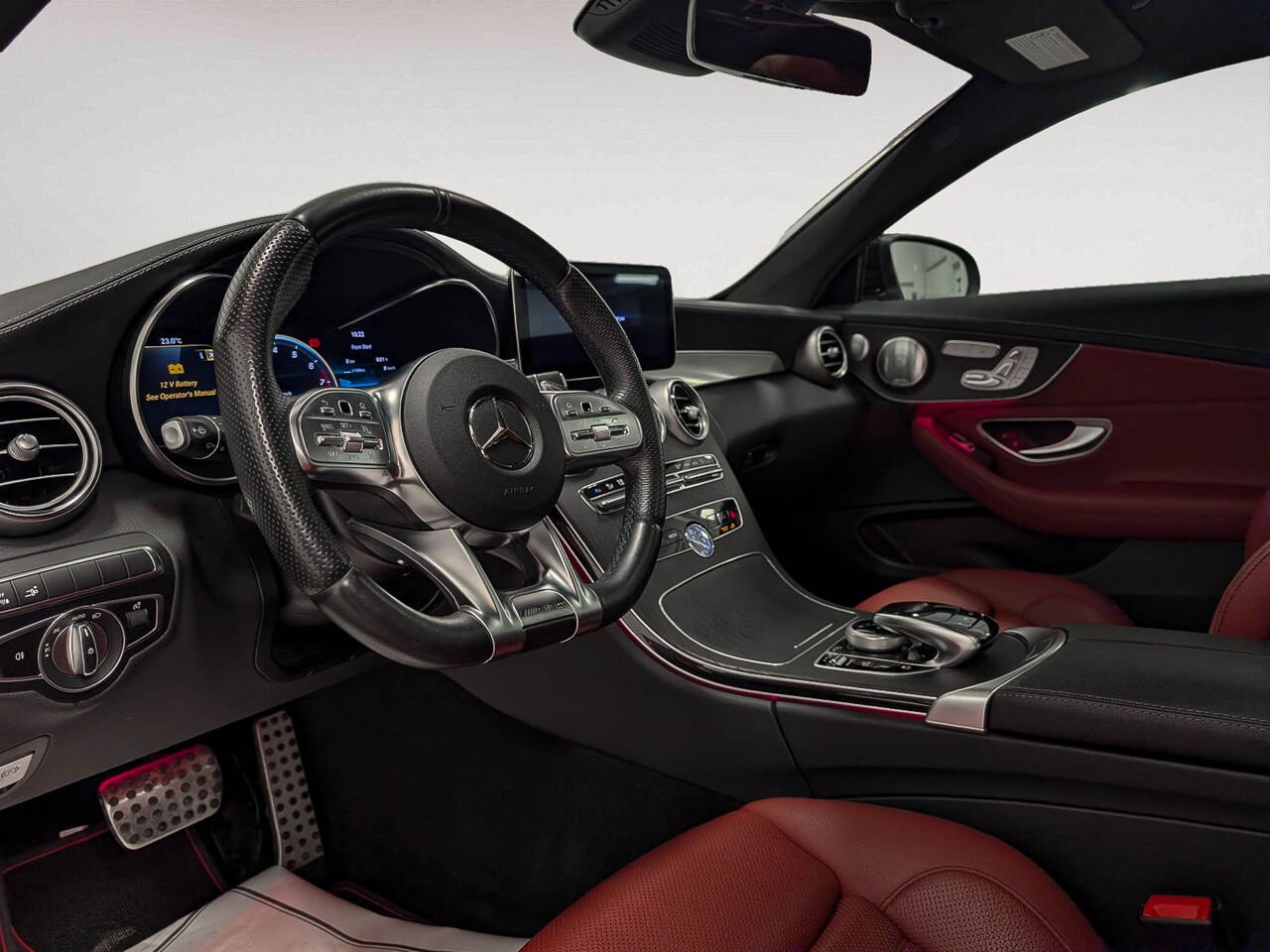 2022 MERCEDES C 43 AMG Coupe Toit Pano Bas Km AWD Black Sherbrooke - photo #7