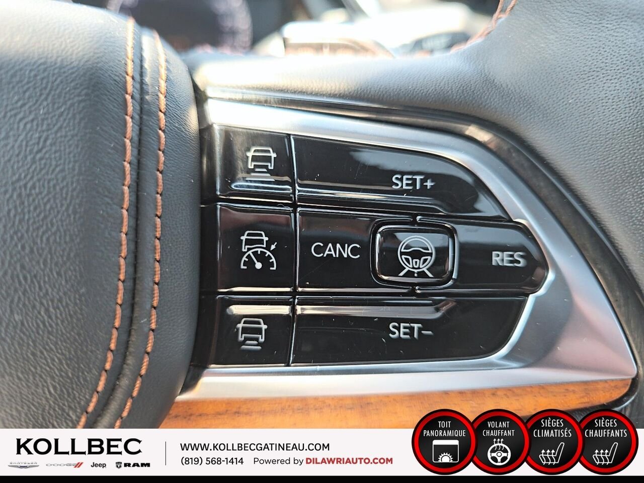 2023 JEEP GRAND CHEROKEE 26961 | Summit Reserve 4x4 Black Gatineau - photo #9