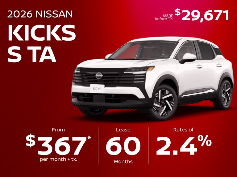 Nissan chomedey Accueil avril KICKS S FWD