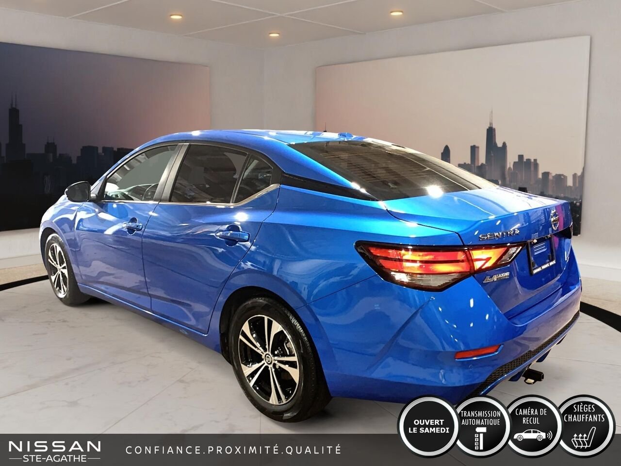2023 Nissan Sentra Blue Sainte-Agathe-des-Monts - photo #4