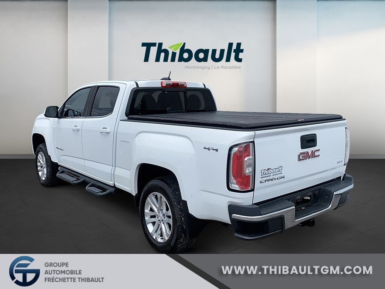 GMC CANYON SLE SLE cabine multiplace 4RM, 140,5 po 2017 Blanc Montmagny - photo #3