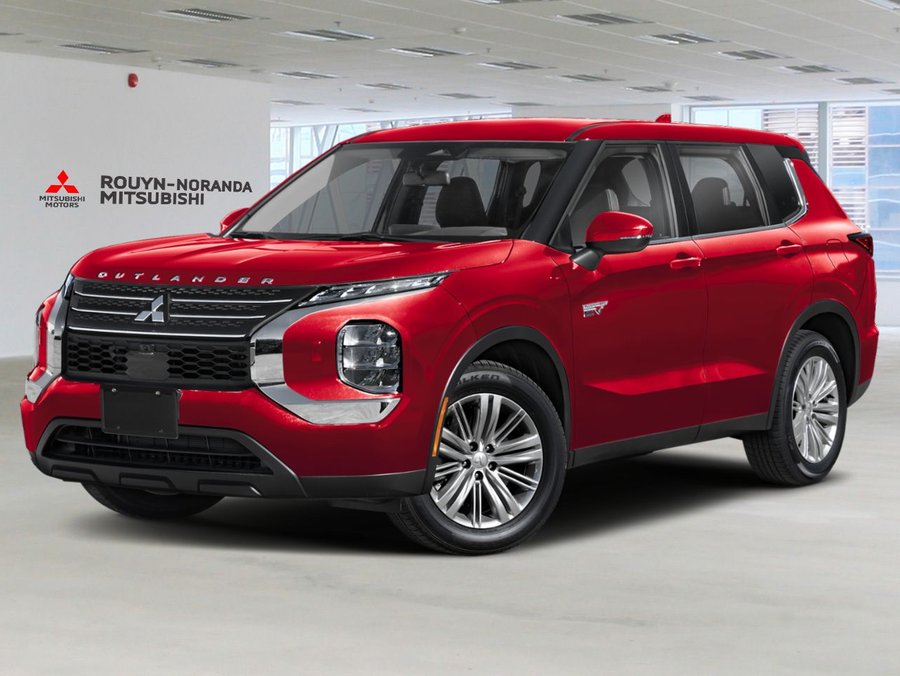 Mitsubishi Outlander PHEV ES S-AWC 2026 Fini taillé diamant Rouge de qualité supérieure
