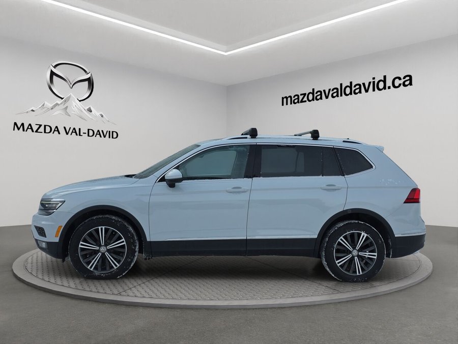 Volkswagen Tiguan Highline 4MOTION, Sièges en cuir Toit ouvrant panoramique, Bluetooth 2018 Gris