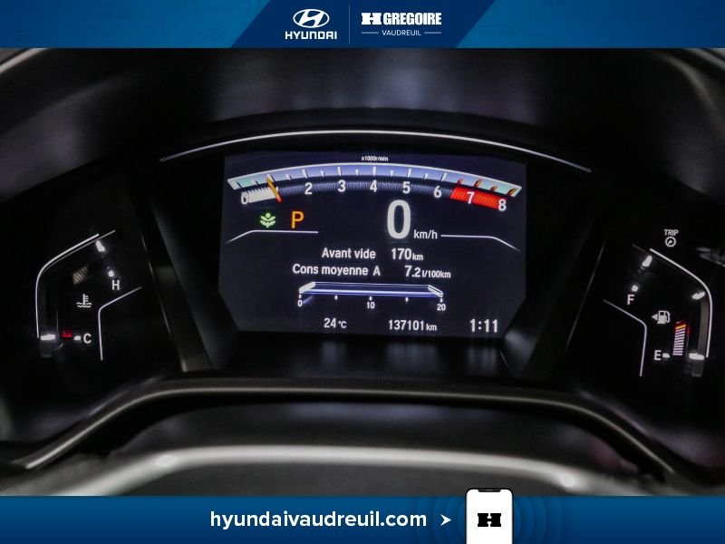 Honda CRV YA836 | EX AWD 2019 Gris Laval - photo #25