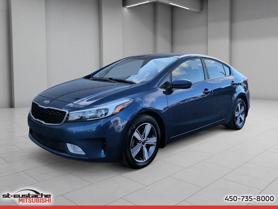 Kia Forte LX+ BA-SIÈGES CHAUFFANTS-CAMERA DE RECUL-ECRAN TACTILE 2018 Bleu