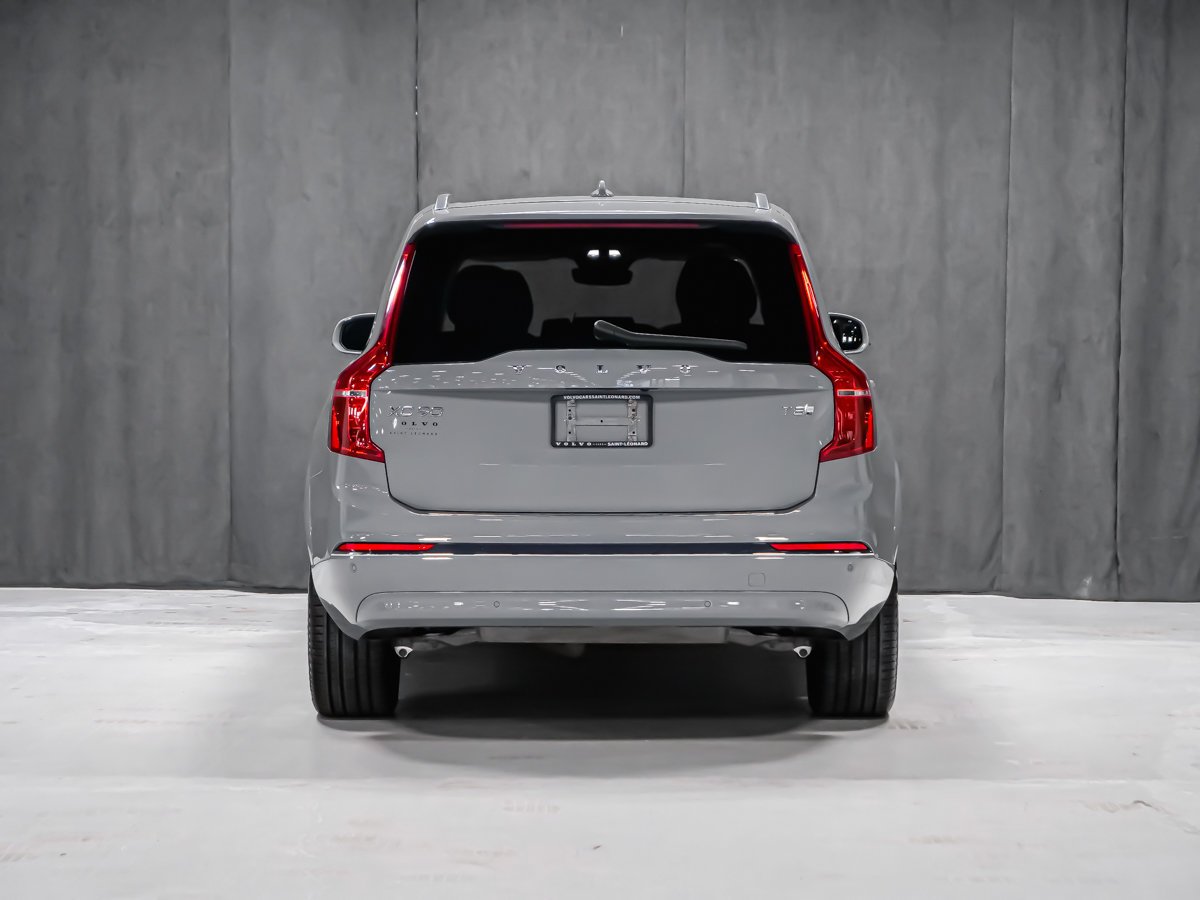 Volvo XC90 Plug-In Hybrid T8 ULTRA BRIGHT 2025 Gris Montréal - photo #4