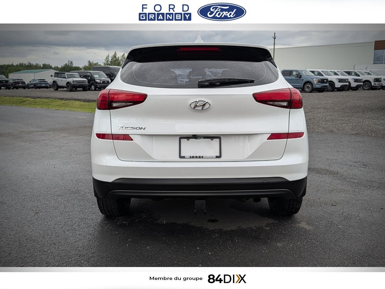 2021 Hyundai Tucson White Granby - photo #5