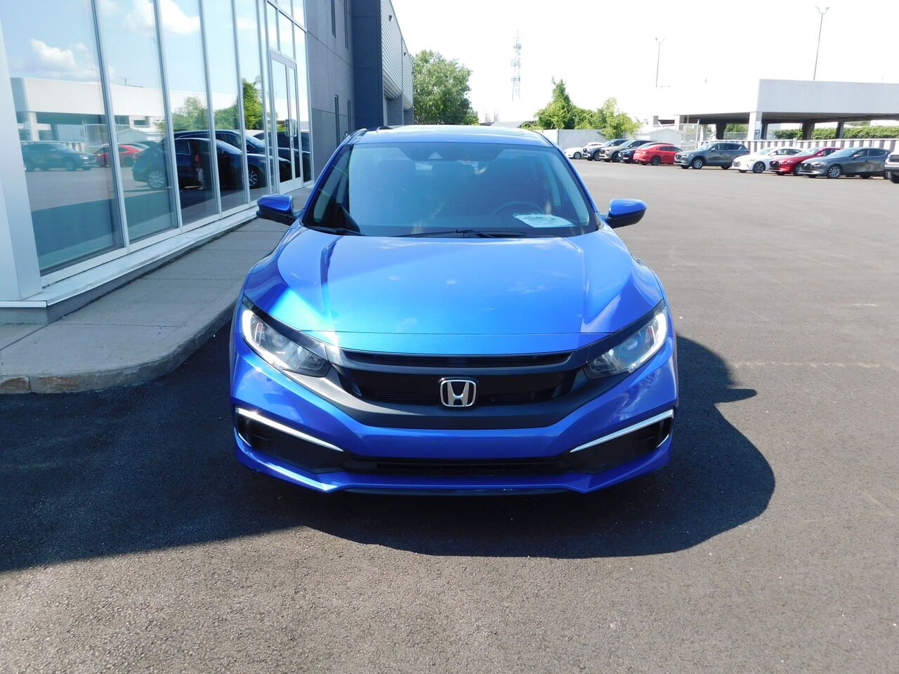 2019 Honda Civic Berline EX CVT Blue Gatineau - photo #1