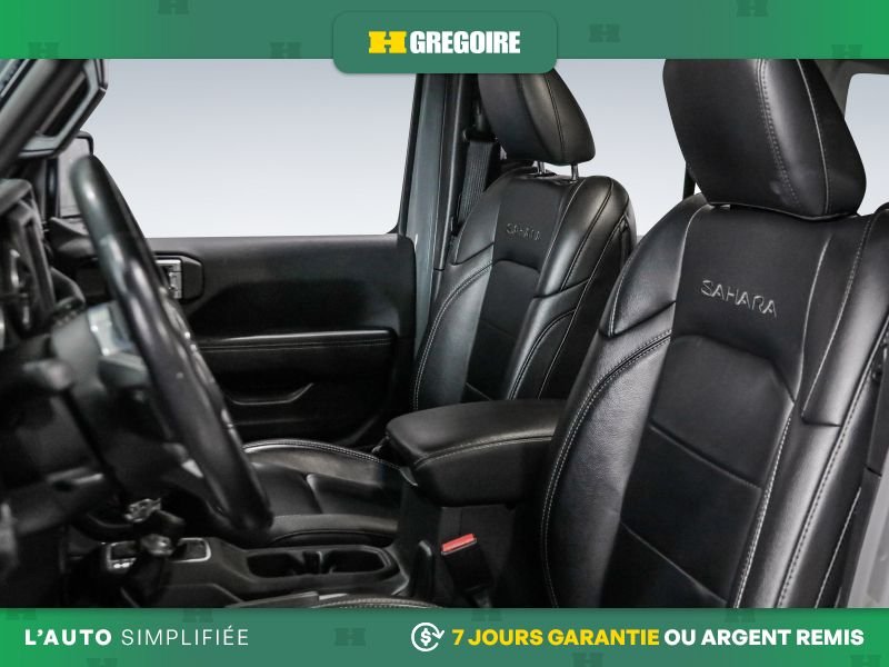 Jeep Wrangler 728442 | 4XE SAHARA PLUG IN HYBRID 4WD CUIR MAGS 20 PO 2021 Gris Laval - photo #10