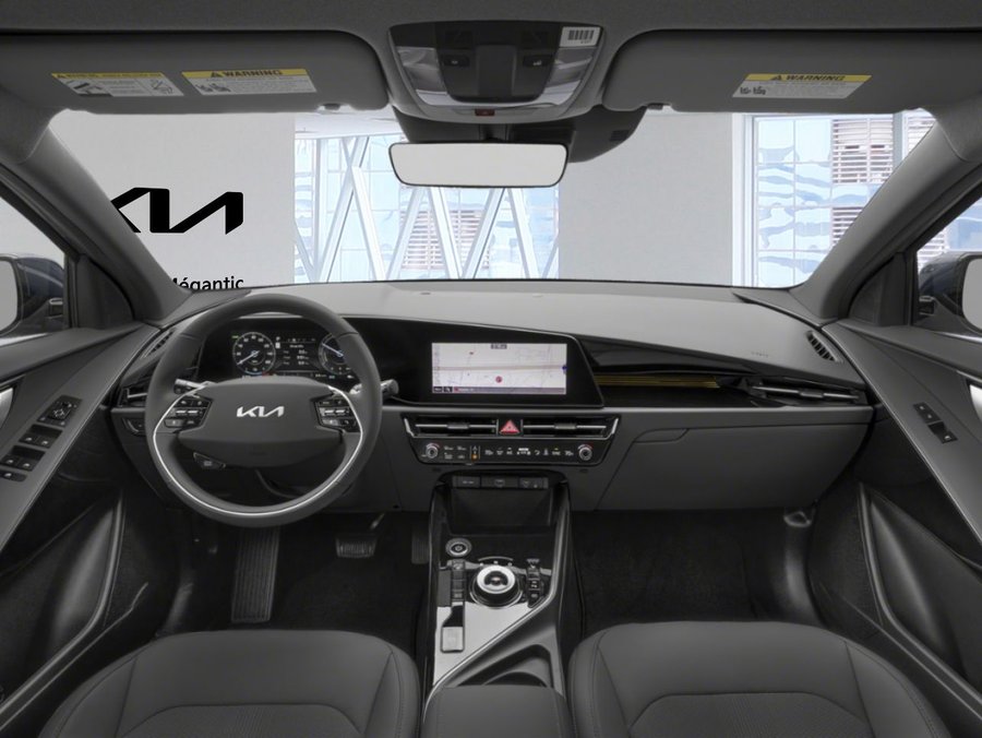 Kia Niro électrique 2026 2026 Vert paysage urbain