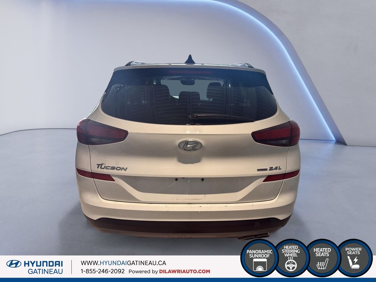 Hyundai Tucson Luxe TI *** air climatiser ,toit ouvrant , cuir *** 2019 Blanc Ottawa & Gatineau - photo #2