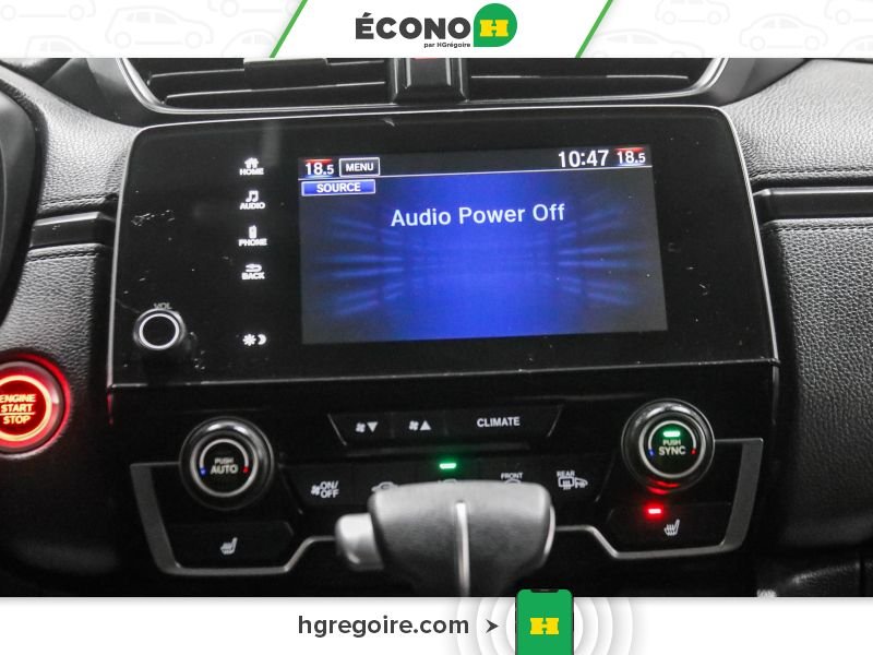 Honda CRV 729542 | LX AWD A/C GR ÉLEC MAGS CAM RECULE BLUETHOOT 2018 Noir Laval - photo #19