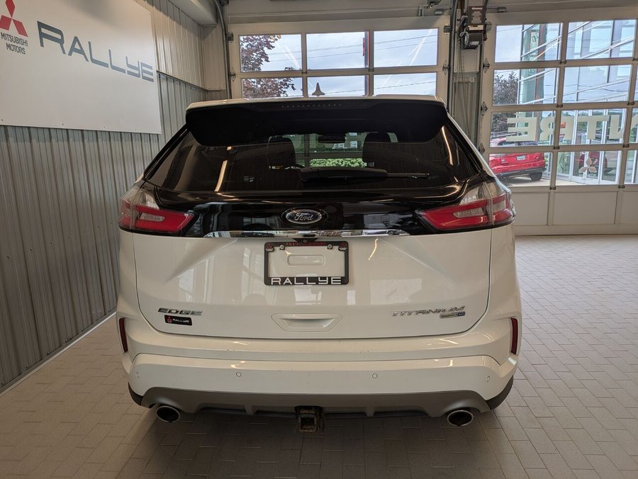 2020 Ford Edge Titanium AWD White