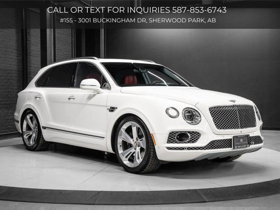 2019 Bentley Bentayga 2019 White