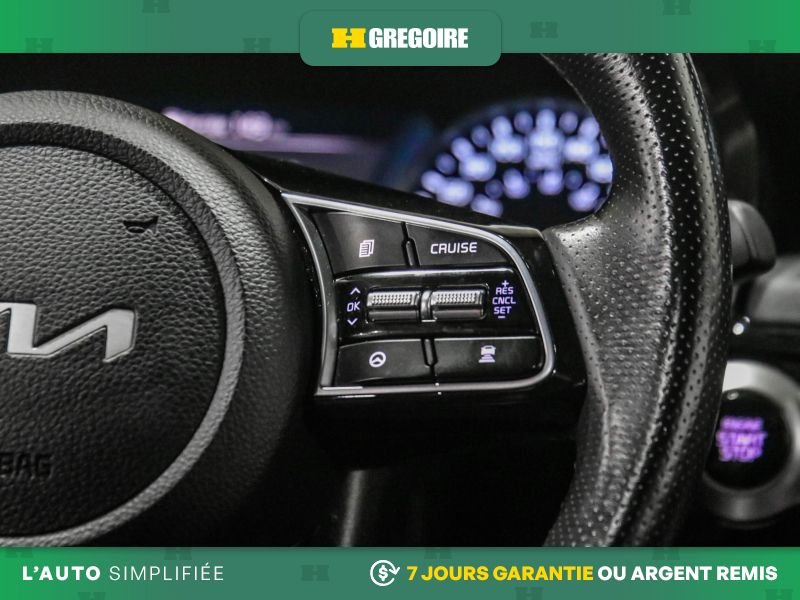 Kia Seltos 720583A | SX Turbo AWD AUTO AC CUIR TOIT NAV MAGS CAM RECUL 2023 Gris Laval - photo #21