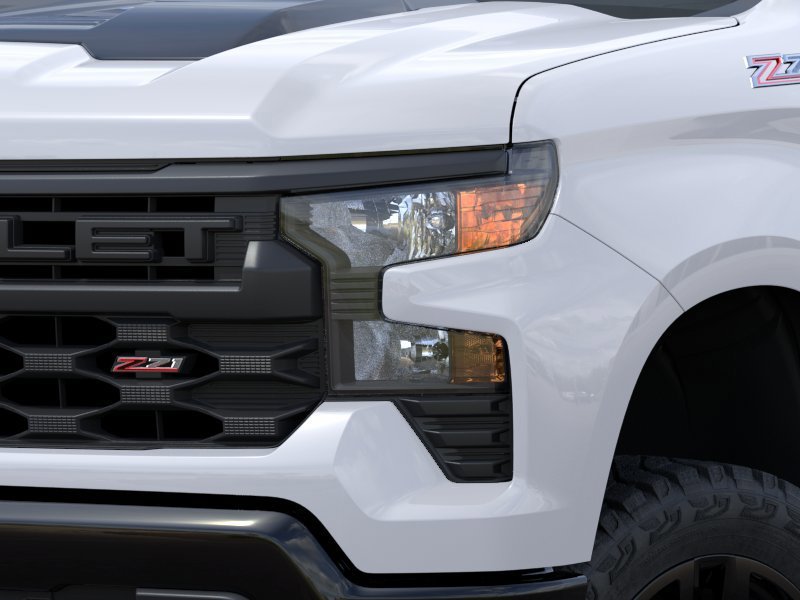 CHEVROLET Silverado 1500 Custom Trail Boss cabine multiplace 4RM 157 po 2026 BLANC SOMMET Sherbrooke - photo #9
