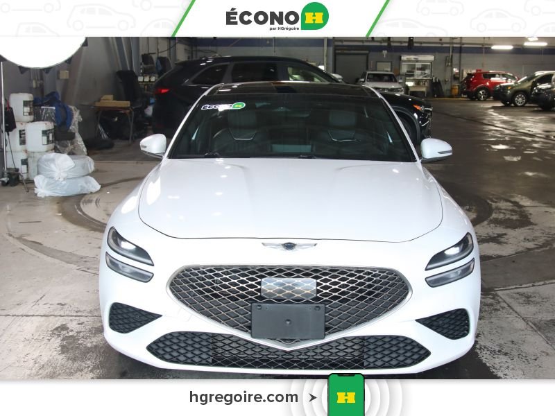Genesis G70 2022 Blanc Blainville - photo #1