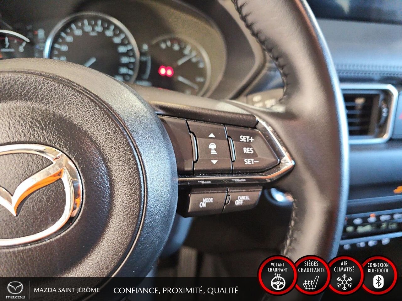 2024 Mazda CX-5 GS TI sans désactivation de cylindres Red Saint-Jérôme - photo #15