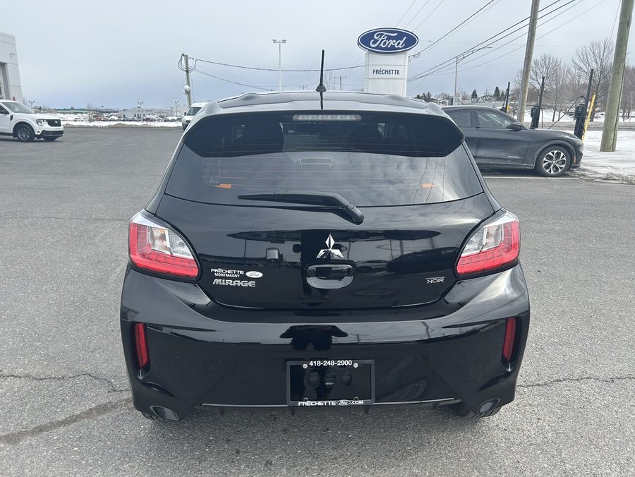 MITSUBISHI MIRAGE BLACK EDITION 2024 2024 Noir