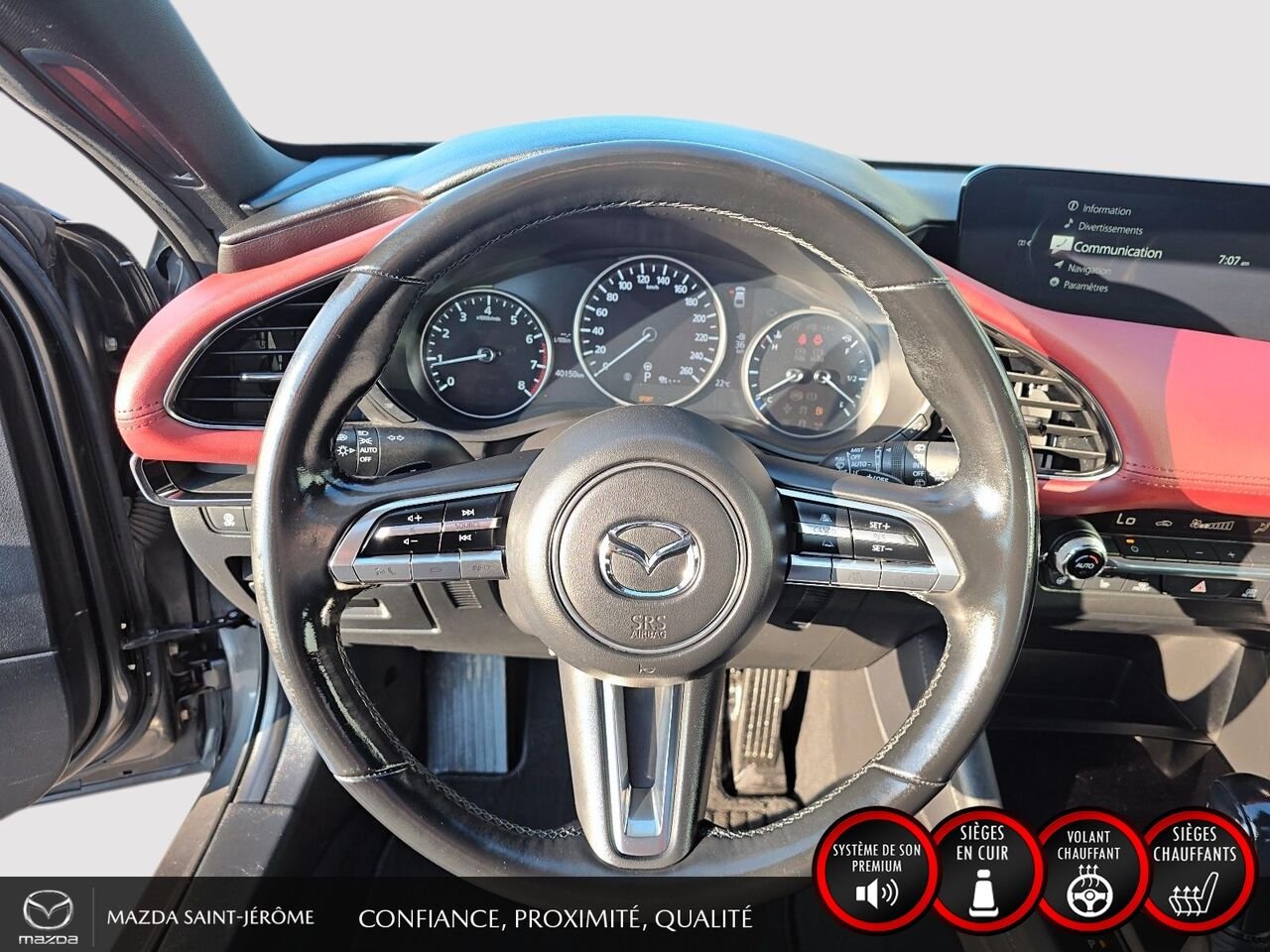 Mazda Mazda3 Sport 2023 Gris Ste-Agathe des Monts - photo #12