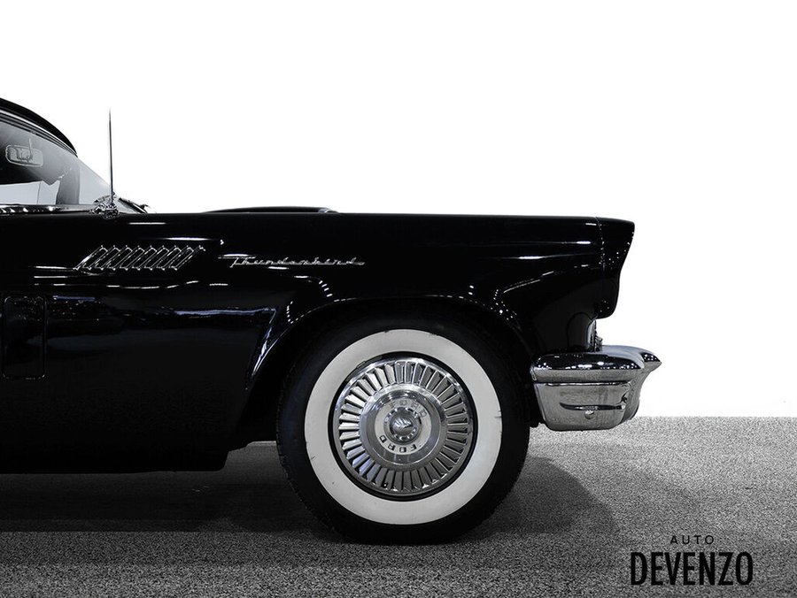 Ford Thunderbird 1957 1957 Noir